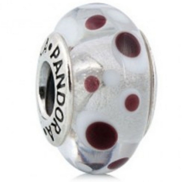 Pandora Jewelry - Aurhentic New Pandora Bead Charm Sterling Silver Murano Glass Bubbles Retired